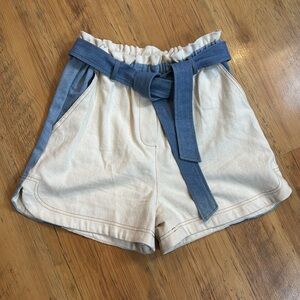 FRNCH Paris Jean Shorts Womens Sz M